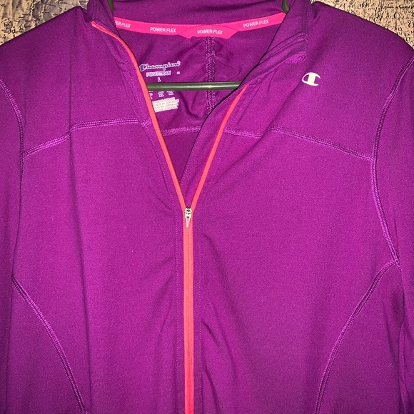 Purple Champion Power Flex Jacket - Picture 3 of 6
